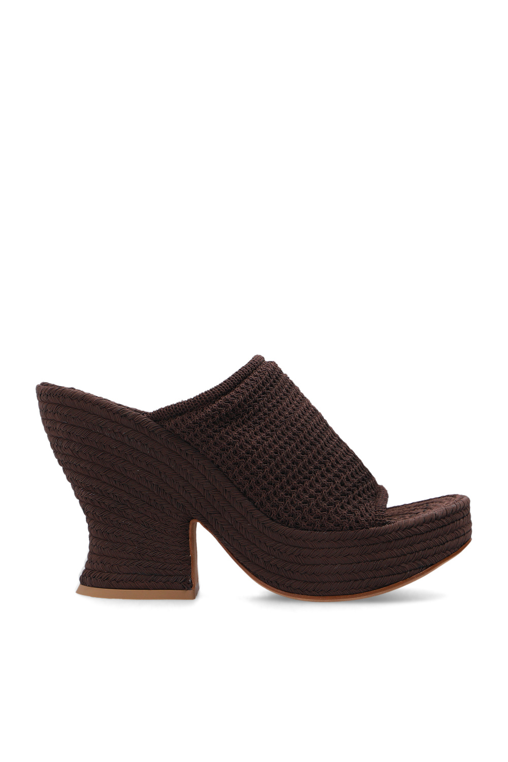 bottega intrecciato Veneta ‘Wedge’ mules